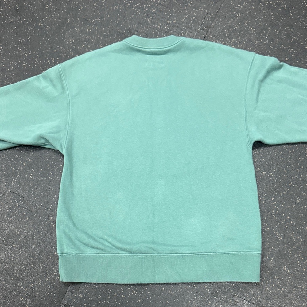 Abercrombie & Fitch GAME DAY Sunday Crewneck - Mint Green - Picture 5 of 9